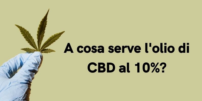 A cosa serve l'olio di CBD al 10%?